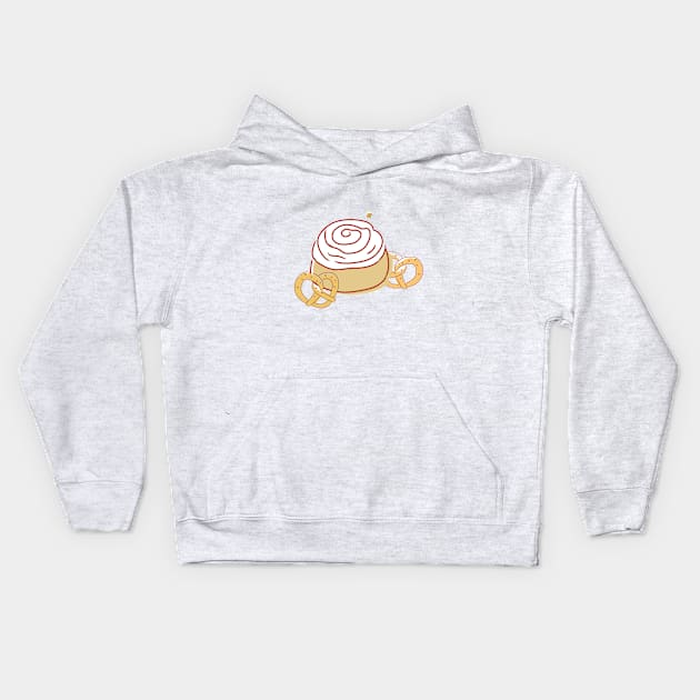 Cinnamon roll Kids Hoodie by SaiFani